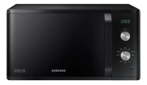 Cuptor cu microunde Samsung MG23K3614AW/BW, Negru