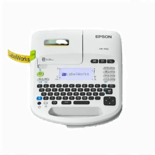 Ленточный принтер для маркировки Epson LW700, Белый