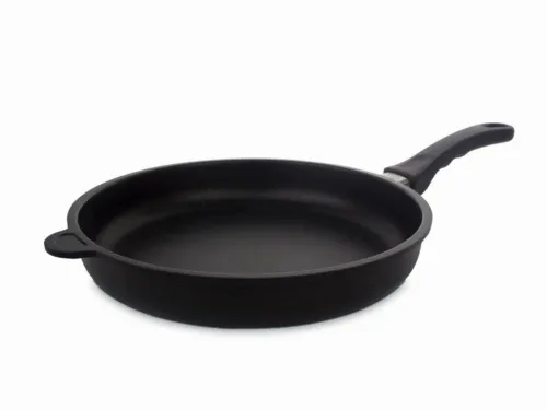 Сковорода AMT Gastroguss AMT-528-E, 1,9л, 28см, Чёрный