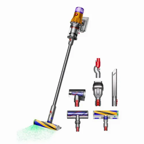 Aspirator Vertical Dyson V12 Detect Slim Absolute, Galben | Nichel