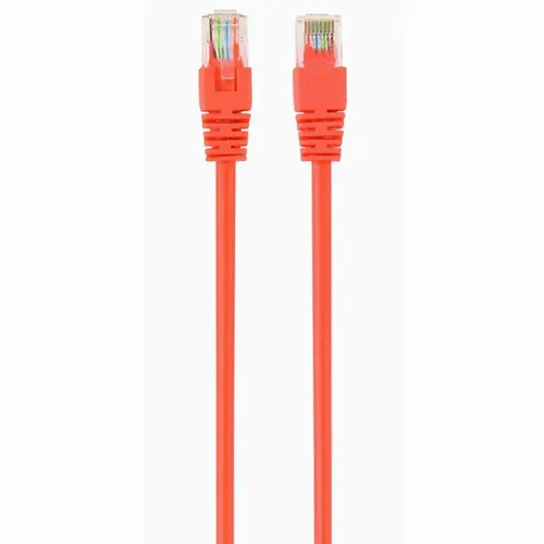 Patch cord Cablexpert PP12-1M/O, CAT5e UTP, 1m, Portocaliu