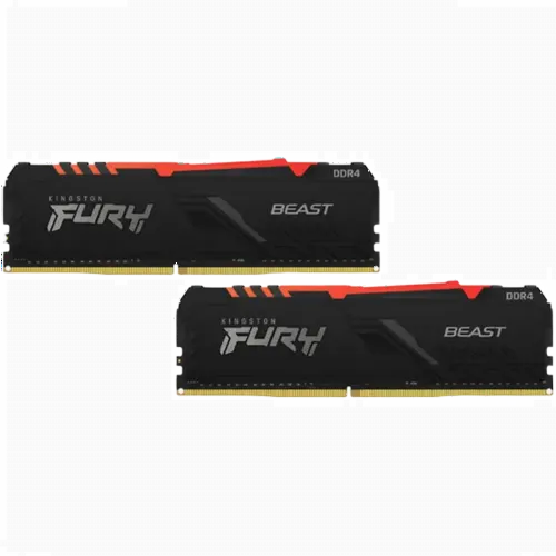 Memorie RAM Kingston FURY Beast, DDR4 SDRAM, 3600 MHz, 32 GB, KF436C18BBAK2/32