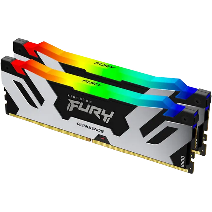 Memorie RAM Kingston FURY Renegade RGB, DDR5 SDRAM, 6000 MHz, 64GB, KF560C32RSAK2-64