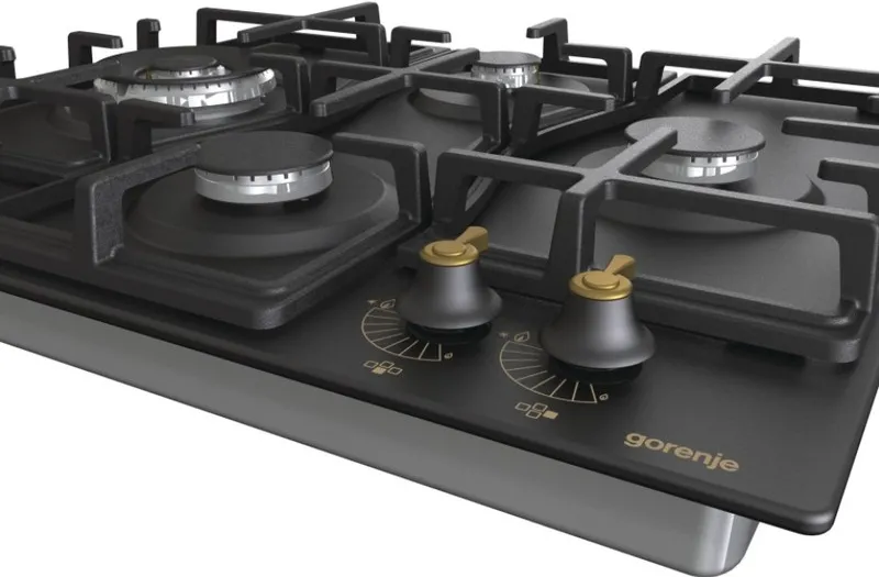 Газовая варочная панель Gorenje GW 6D42 CLB, Чёрный