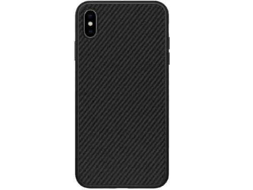 Husă Nillkin iPhone XS/X - Synthetic Fiber, Negru