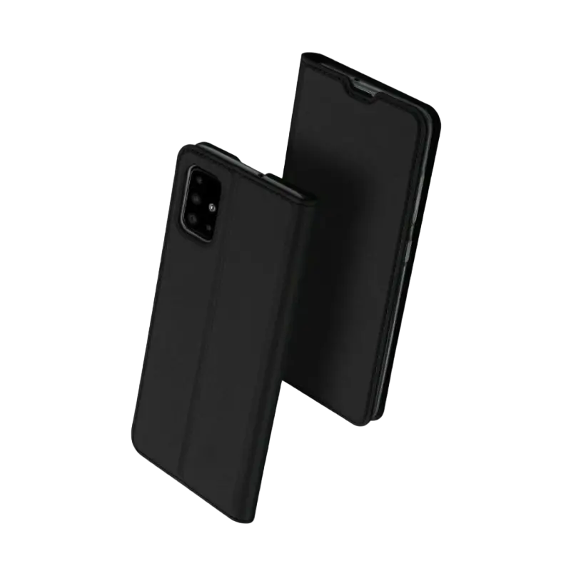 Husă tip carte Xcover Galaxy A51 - Soft Book, Negru