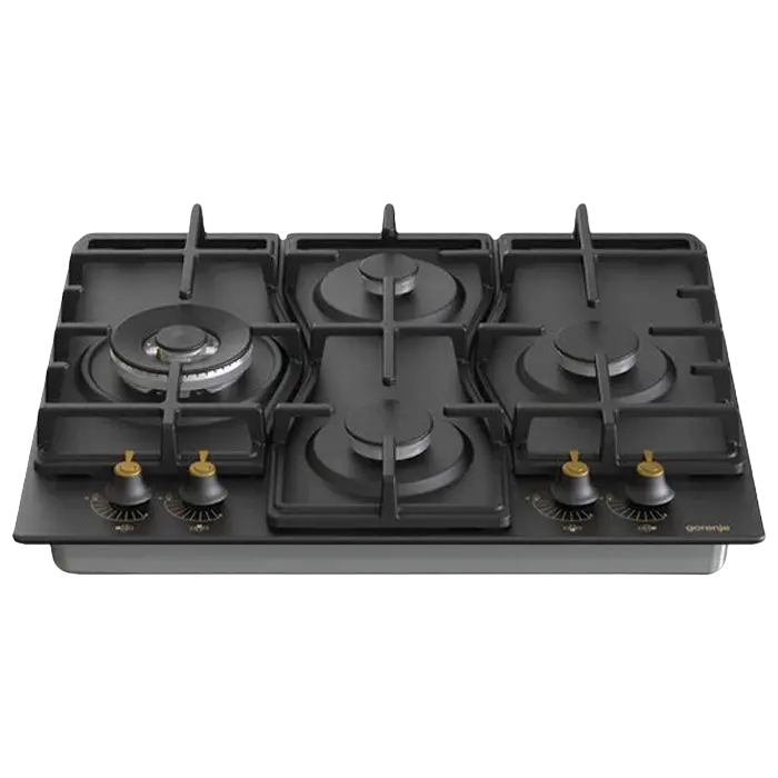 Газовая варочная панель Gorenje GW 6D42 CLB, Чёрный