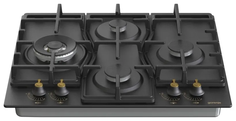 Газовая варочная панель Gorenje GW 6D42 CLB, Чёрный
