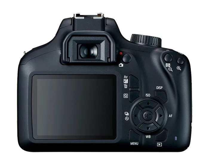 Зеркальный фотоаппарат Canon EOS 4000D & EF-S 18-55mm III + SB130 + 16GB, Чёрный