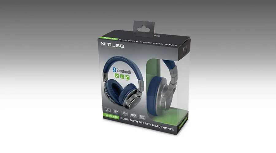 Наушники MUSE M-278 BTB, Синий