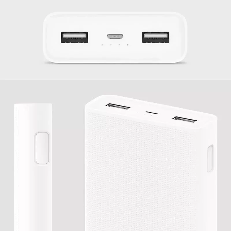 Power Bank 2C, Xiaomi 20000 mAh, White