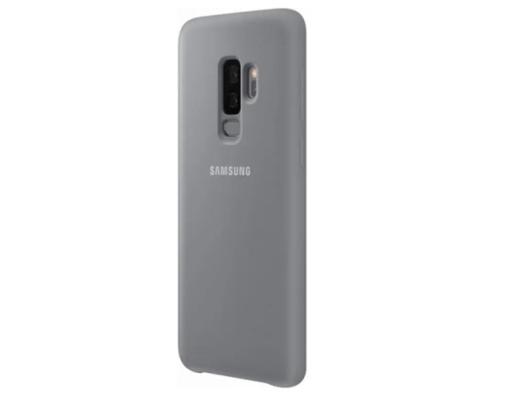 Чехол Samsung Silicone Cover for Galaxy S9, Grey