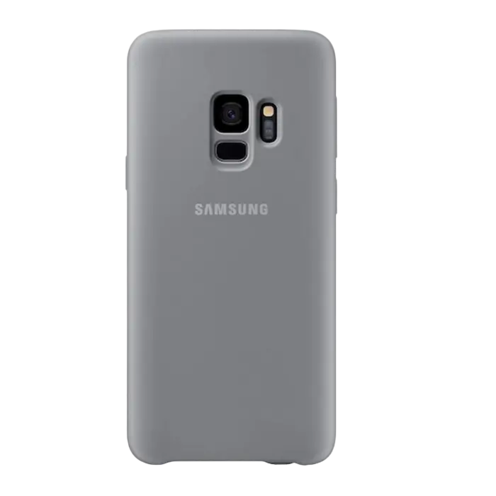 Чехол Samsung Silicone Cover for Galaxy S9, Grey