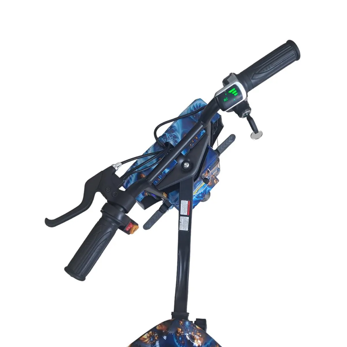 Электрический детский трехколесный велосипед HAUSBERG 250W 36V 4400 mAh, синего цвета