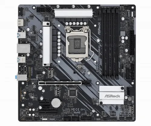 Placă de bază ASRock Z590M Phantom Gaming 4, LGA1200, Intel Z590, Micro-ATX