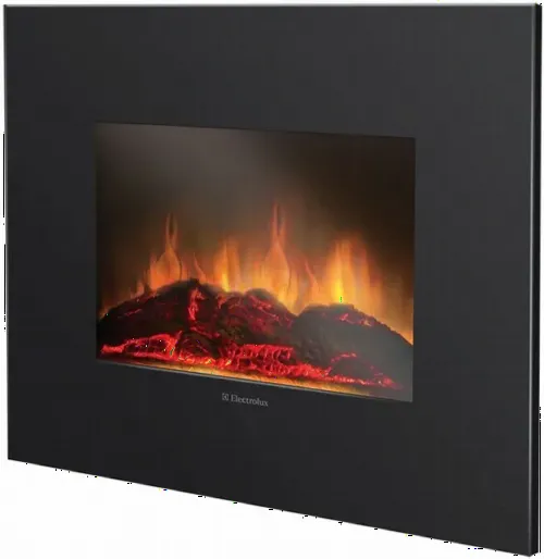 Электрический камин Electrolux EFP/W-1100ULS, 1800Вт, Чёрный