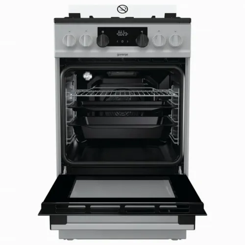 Aragaz Mixt Gorenje K5341SH, Argintiu