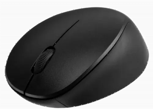 Set Tastatură + Mouse QUMO Space, Fără fir, Negru