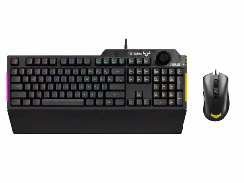 Set Tastatură + Mouse ASUS TUF K1/M3, Cu fir, Negru