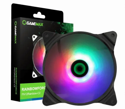 Вентилятор для ПК Gamemax FN-12Rainbow-C, 120 мм