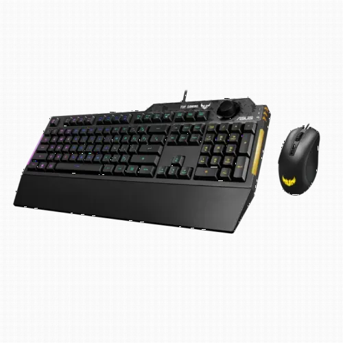 Set Tastatură + Mouse ASUS TUF K1/M3, Cu fir, Negru