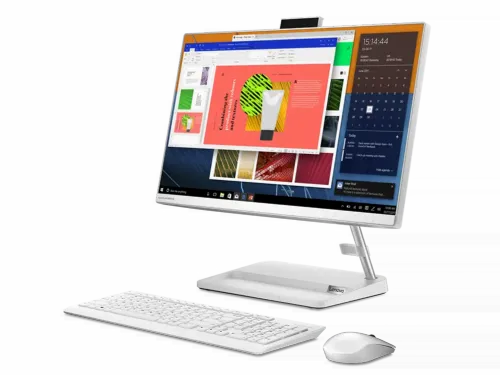 Computer All-in-One Lenovo IdeaCentre 3 22ITL6, 21,5", Intel Core i3-1115G4, 8GB/256GB, Fără SO, Alb