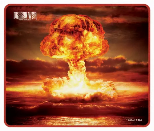 Set Tastatură + Mouse + Mouse Pad QUMO Wartime, Cu fir, Negru