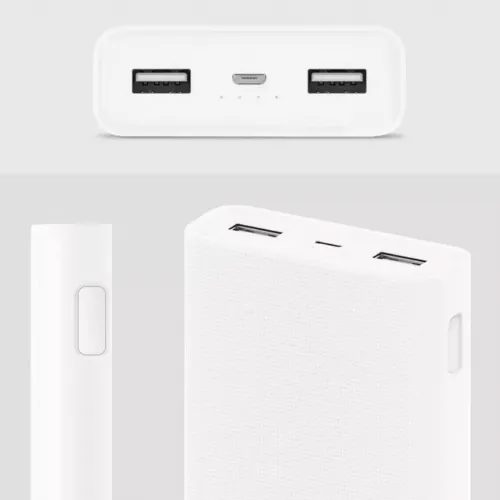 Power Bank 2C, Xiaomi 20000 mAh, White