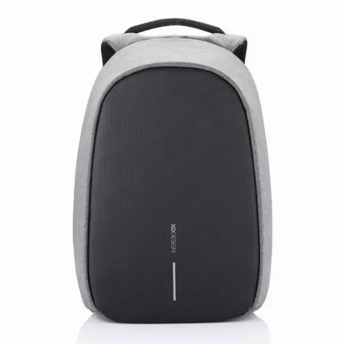 Rucsac pentru Laptop Bobby PRO, 15.6", Piele artificială, Gri