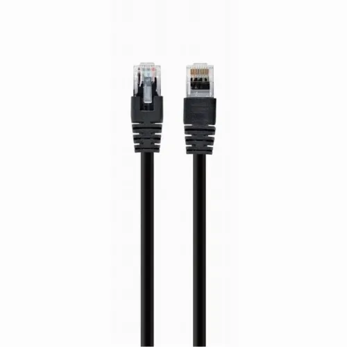 Patch cord Cablexpert PP6U-0.5M/BK, Cat6 UTP, 0,5m, Negru