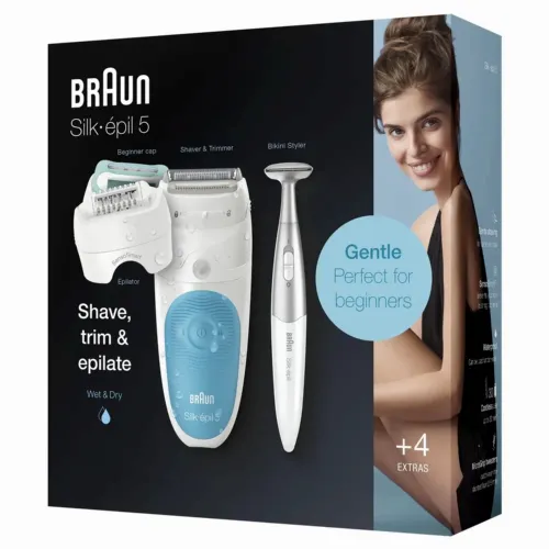 Epilator BRAUN SES5810, Alb