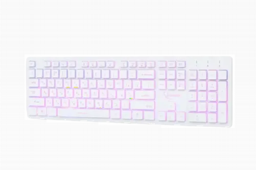 Tastatură Gembird KB-UML3-01-W-RU, Cu fir, Alb