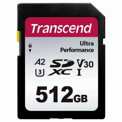 .512GB SDXC Card (Class 10)  UHS-I, U3, Transcend 340S  
