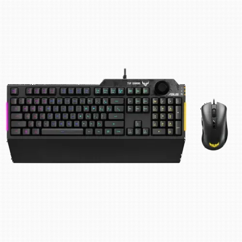 Set Tastatură + Mouse ASUS TUF K1/M3, Cu fir, Negru