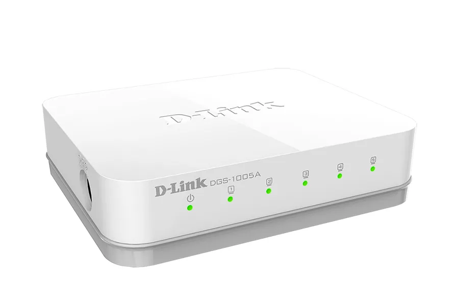 Switch de rețea D-Link DGS-1005A/D, 5x 10/100/1000 Mbps