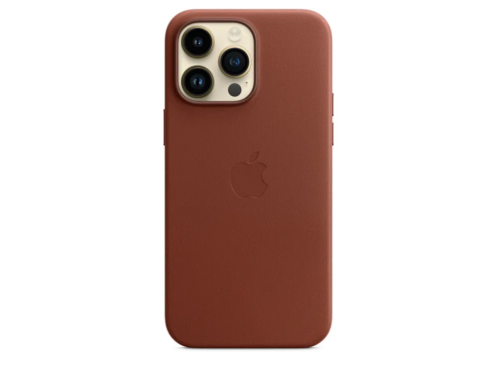 Original iPhone 14 Pro Max Leather Case with MagSafe - Umber, Model A2909