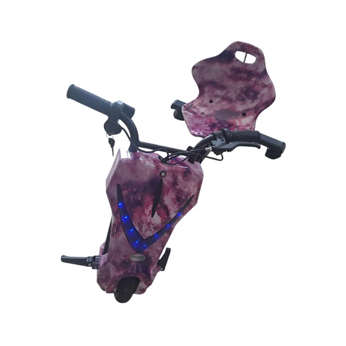 Электрический детский трехколесный велосипед HAUSBERG 250W 36V 4400 mAh, розовый