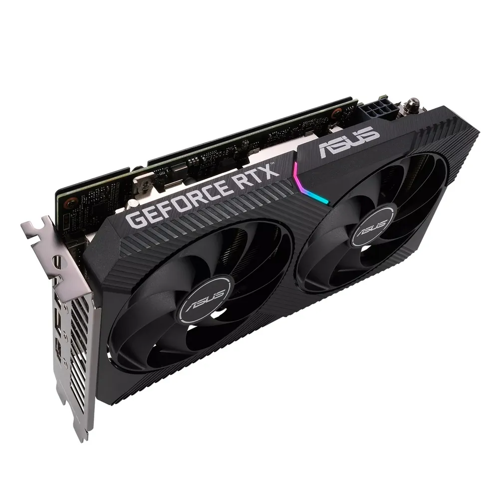 Видеокарта ASUS DUAL-RTX3050-O8G,  8GB GDDR6 128бит