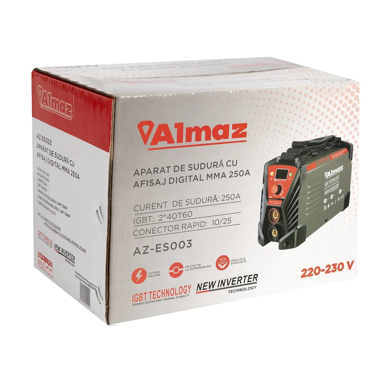 Сварочный аппарат цифровой Almaz MMA 250 — 8