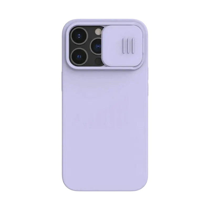 Чехол Nillkin iPhone 13 Pro, CamShield Silky Silicone, Misty Purple