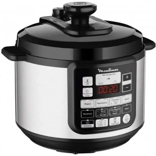 Мультиварка-скороварка Tefal CY621D34, Серебристый