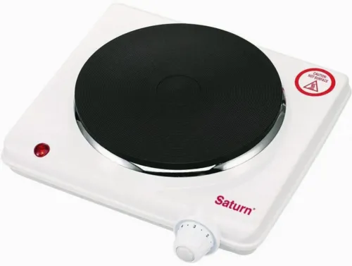 Электическая настольная плита Saturn ST-EC0180, Белый