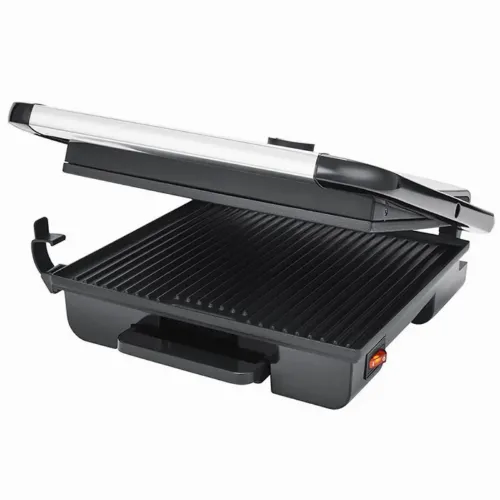 Электрический Гриль Polaris PGP 1502, 2000Вт, Нержавеющая сталь Чёрный