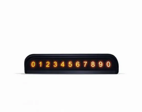 Cartela de parcare JOYROOM JR-ZS173, Negru. 