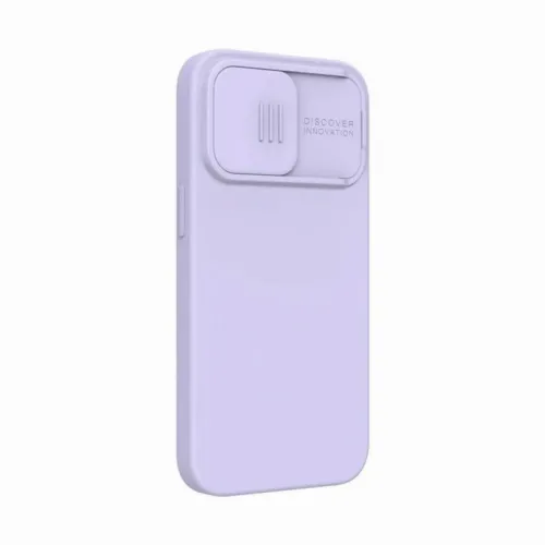 Чехол Nillkin iPhone 13 Pro, CamShield Silky Silicone, Misty Purple