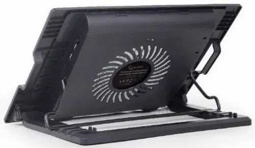 Suport de răcire pentru laptop Gembird NBS-1F17T-01, 17", Negru
