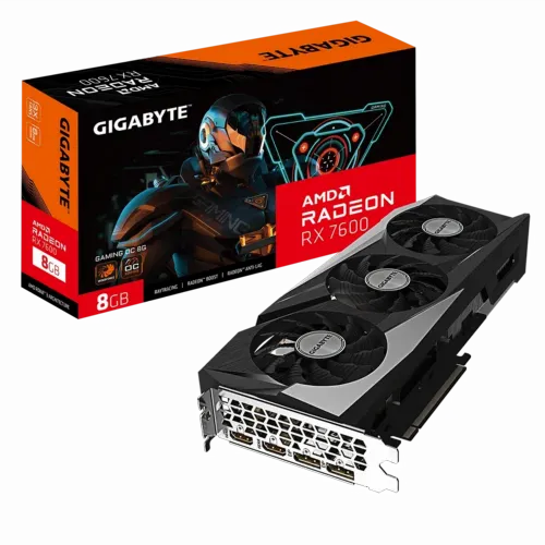 Placă Video Gigabyte GV-R76GAMING OC-8GD,  8GB GDDR6 128bit (GV-R76GAMING OC-8GD)