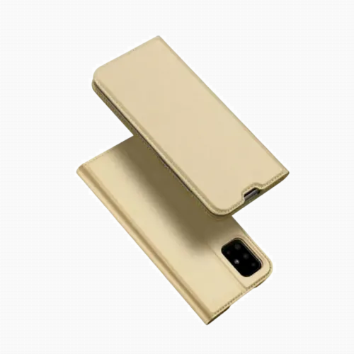 Чехол книжка Xcover Galaxy A51 - Soft Book, Золотой