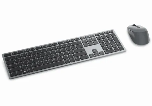 Set Tastatură + Mouse DELL KM7321W, Fără fir, Gri