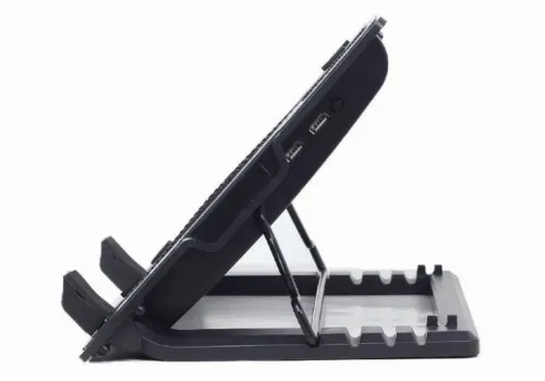 Suport de răcire pentru laptop Gembird NBS-1F17T-01, 17", Negru